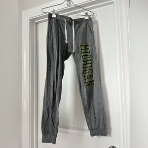 Michigan Sweatpants, Size Small!